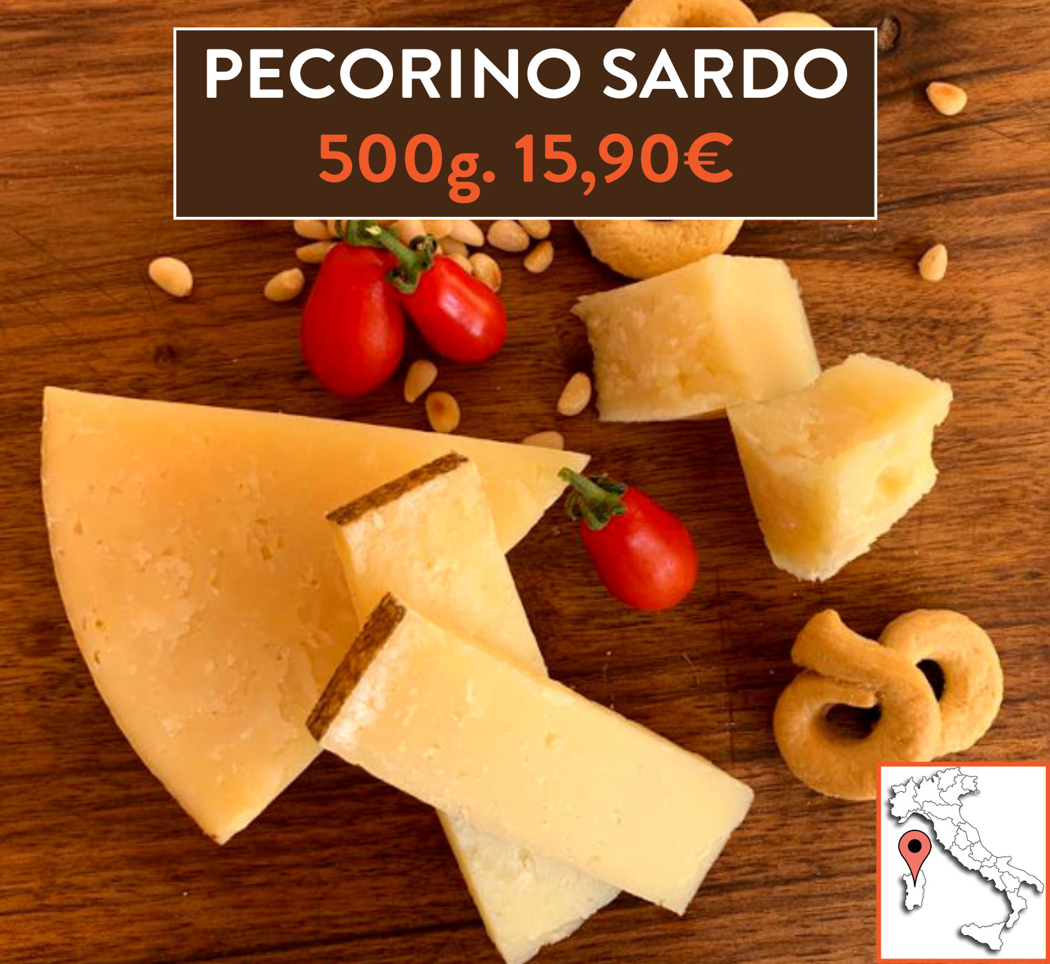 Pecorino Sardo Rawpasta Ljubljana