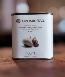 Ekstra deviško oljčno olje z okusom česna, 100ml