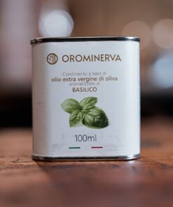 Ekstra deviško oljčno olje z okusom bazilike, 100ml