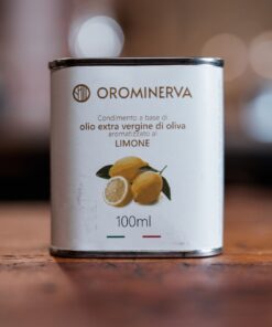 Ekstra deviško oljčno olje z okusom limone, 100mL