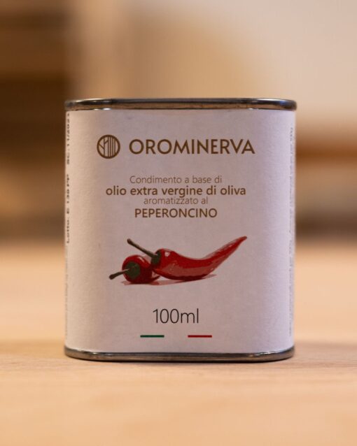 Ekstra deviško oljčno olje z okusom čilija, 100ml