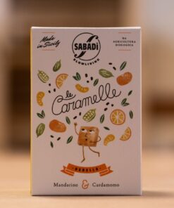 DEDELLA - ročno izdelani BIO bonboni z medom pomarančnih cvetov, mandarino in kardamomom