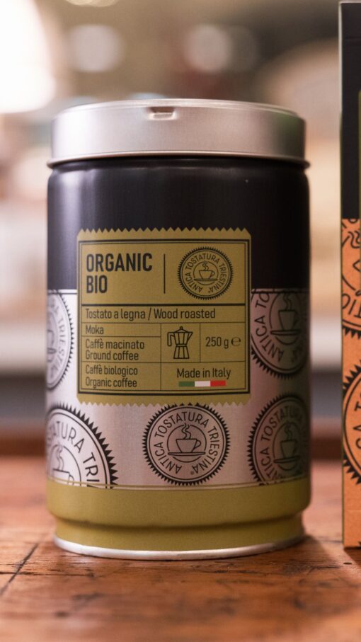 Organic bio kava pražena na lesu, 250g, mleta