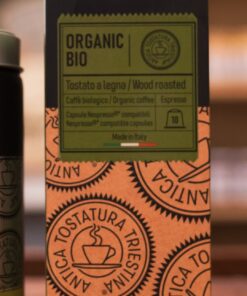 Organic bio kava pražena na lesu, kapsule za Nespresso