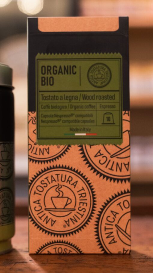 Organic bio kava pražena na lesu, kapsule za Nespresso