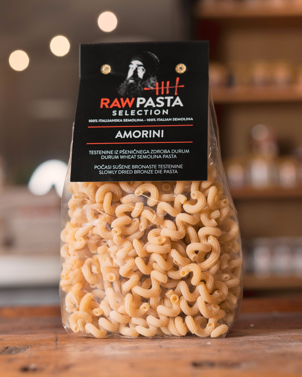 Pristne italijanske sušene testenine Amorini RawPasta Selection, 500g