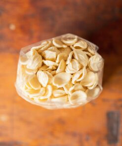 Pristne italijanske sušene testenine Orecchiette RawPasta Selection, 500g