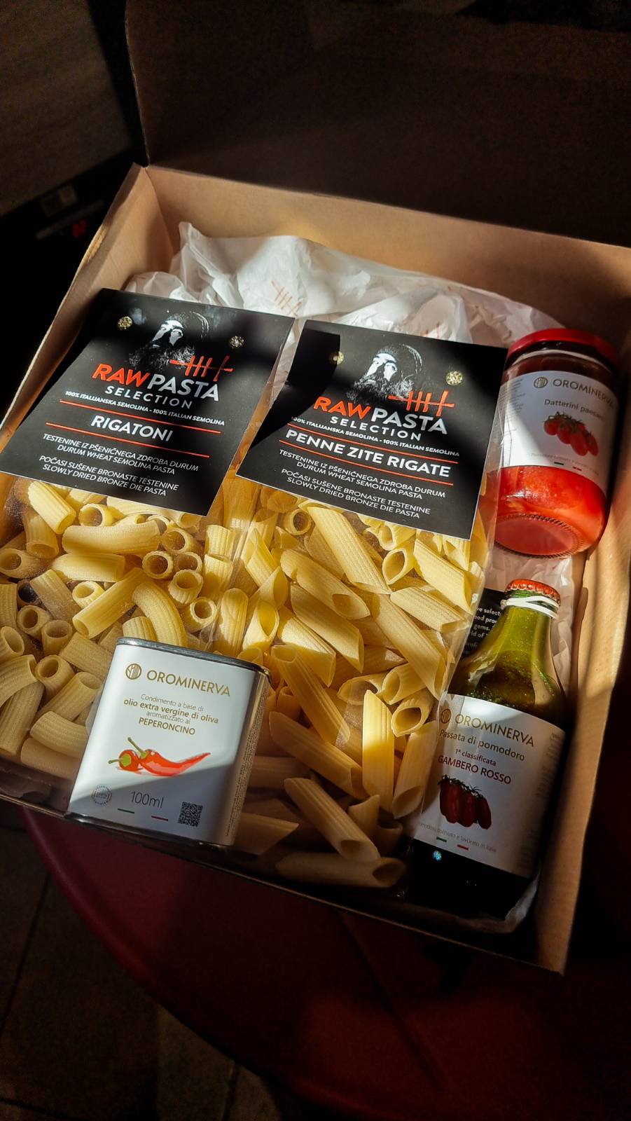RawPasta Darilni Paket 3 - Gourmet