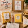 RawPasta Fresh Carbonara Kit - kot v restavraciji, ampak kar pri vas doma