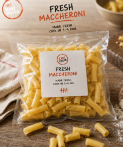 Maccheroni za RawPasta Fresh Carbonara Kit - kot v restavraciji, ampak kar pri vas doma