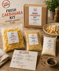 Fresh Carbonara Kit - Karbonara kot v restavraciji, doma